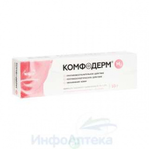 Комфодерм М2 крем д/нар прим 0.1%+2% 10г