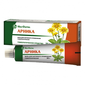 Арника мазь д/наруж прим гомеоп 30г