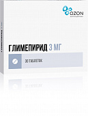 Глимепирид тбл 3мг №30