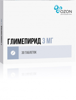 Глимепирид тбл 3мг №30