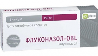 Флуконазол-OBL капс 150мг №1