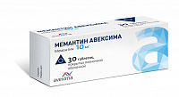 Мемантин Авексима тбл п/п/о 10мг №30