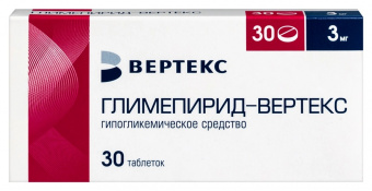 Глимепирид тбл 3мг №30