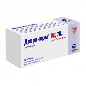 Депренорм ОД тбл пролонг высв п/п/о 70мг №30