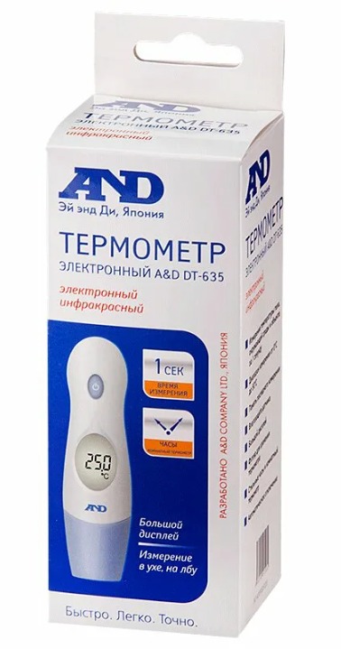 АэндДи термометр инфракрасный ДТ-635
