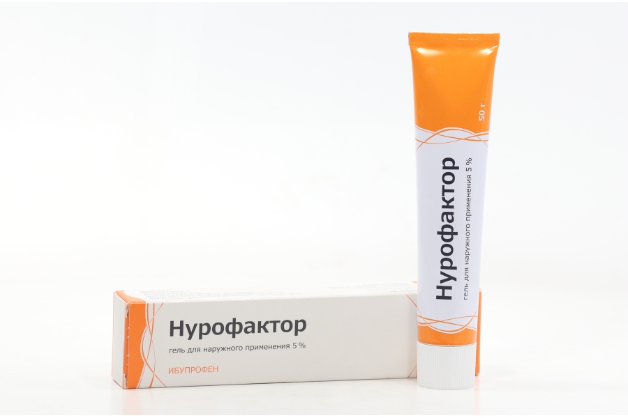 Нурофактор гель д/наруж прим 5% 50г