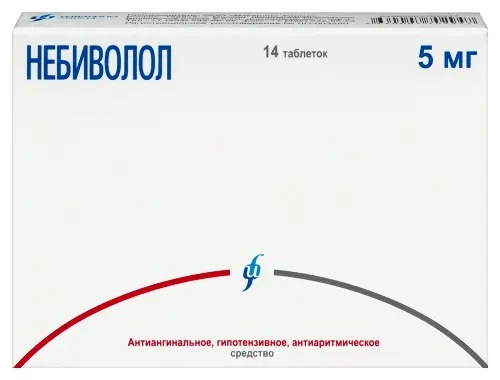 Небиволол тбл 5мг №14