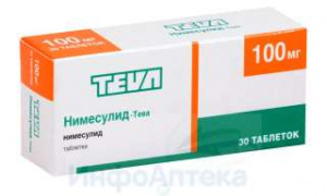 Нимесулид-Тева тбл 100мг №30