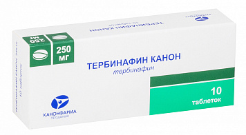 Тербинафин Канон тбл 250мг №10