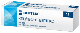 Клей БФ-6 р-р д/наруж прим спирт 15г