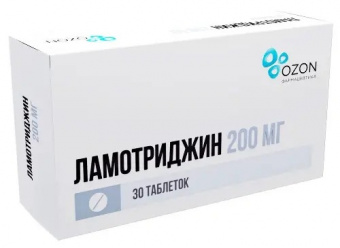 Ламотриджин тбл 200мг №30