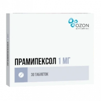 Прамипексол тбл 1мг №30