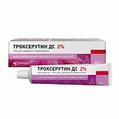 Троксерутин ДС гель д/наруж прим 2% 30г