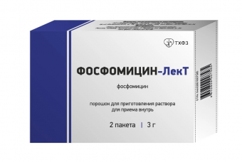 Фосфомицин-ЛекТ пор д/р-ра д/пр внутрь 3г №2