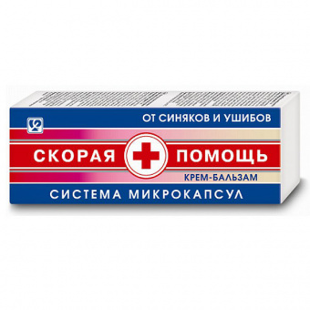 Скорая помощь Крем-бальзам от синяков и ушибов 75мл