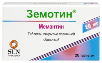 Земотин тбл п/п/о 20мг №28