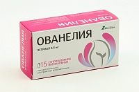 Ованелия супп ваг 0,5мг №15