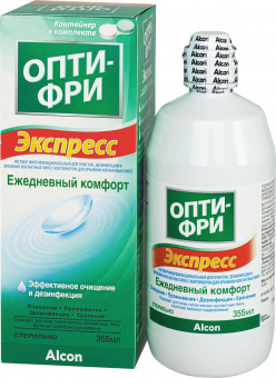 Опти-Фри Экспресс р-р д/конт линз 355мл