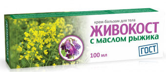 Живокост крем-бальзам д/суставов Масло рыжика 100мл