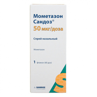 Мометазон Сандоз спрей наз 50мкг/доза 60доз