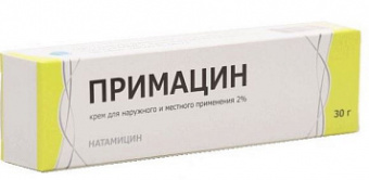Примацин крем д/наруж/мест прим 2% 30г