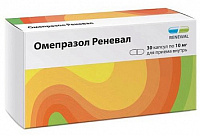 Омепразол Реневал капс кишечнор 10мг №30 яч конт 10*3