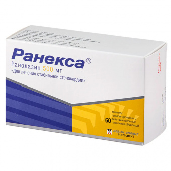 Ранекса тбл пролонг высв п/п/о 500мг №60