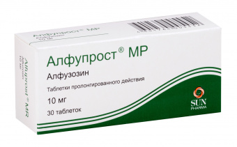 Алфупрост МР тбл пролонг высв 10мг №30