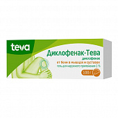 Диклофенак гель д/наруж прим 1% 100г