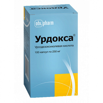 Урдокса капс 250мг №100 яч конт