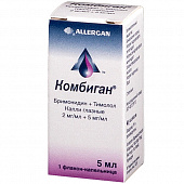 Комбиган капли гл 2мг/мл+5мг/мл 5мл фл-кап