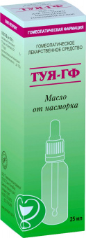 Туя-ГФ масло мест гомеопат 25мл №1 фл крыш-пипет