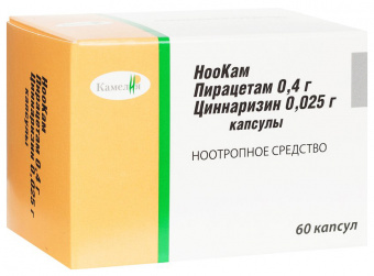Ноокам капс 400мг+25мг №60