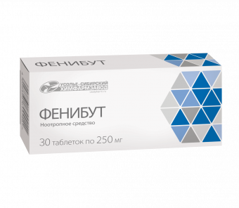 Фенибут тбл 250мг №30