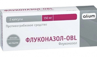 Флуконазол-OBL капс 150мг №2