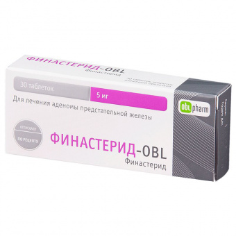 Финастерид-OBL тбл п/п/о 5мг №30