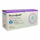 Респифорб капс с пор д/инг 160мкг+4,5мкг/доза №120+уст д/инг