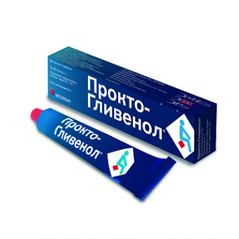 Прокто-гливенол крем рект 30г