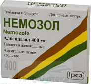 Немозол тбл жев 400мг №1