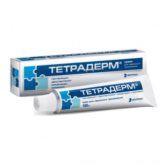 Тетрадерм крем д/нар прим 15г