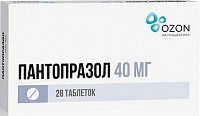 Пантопразол тбл кишечнор п/о 40мг №28