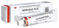 Цинковая мазь д/наруж прим 10% туба 30г