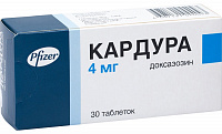 Кардура тбл 4мг №30