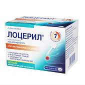 Лоцерил лак д/ногтей лекар 5% 5мл