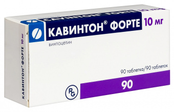 Кавинтон форте тбл 10мг №90 блист 15*6