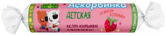 Аскорбинка дет с сахаром Ми-Ми-Мишки табл. 2,9г №10 Клубника