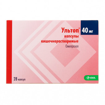 Ультоп капс кишечнор 40мг №28